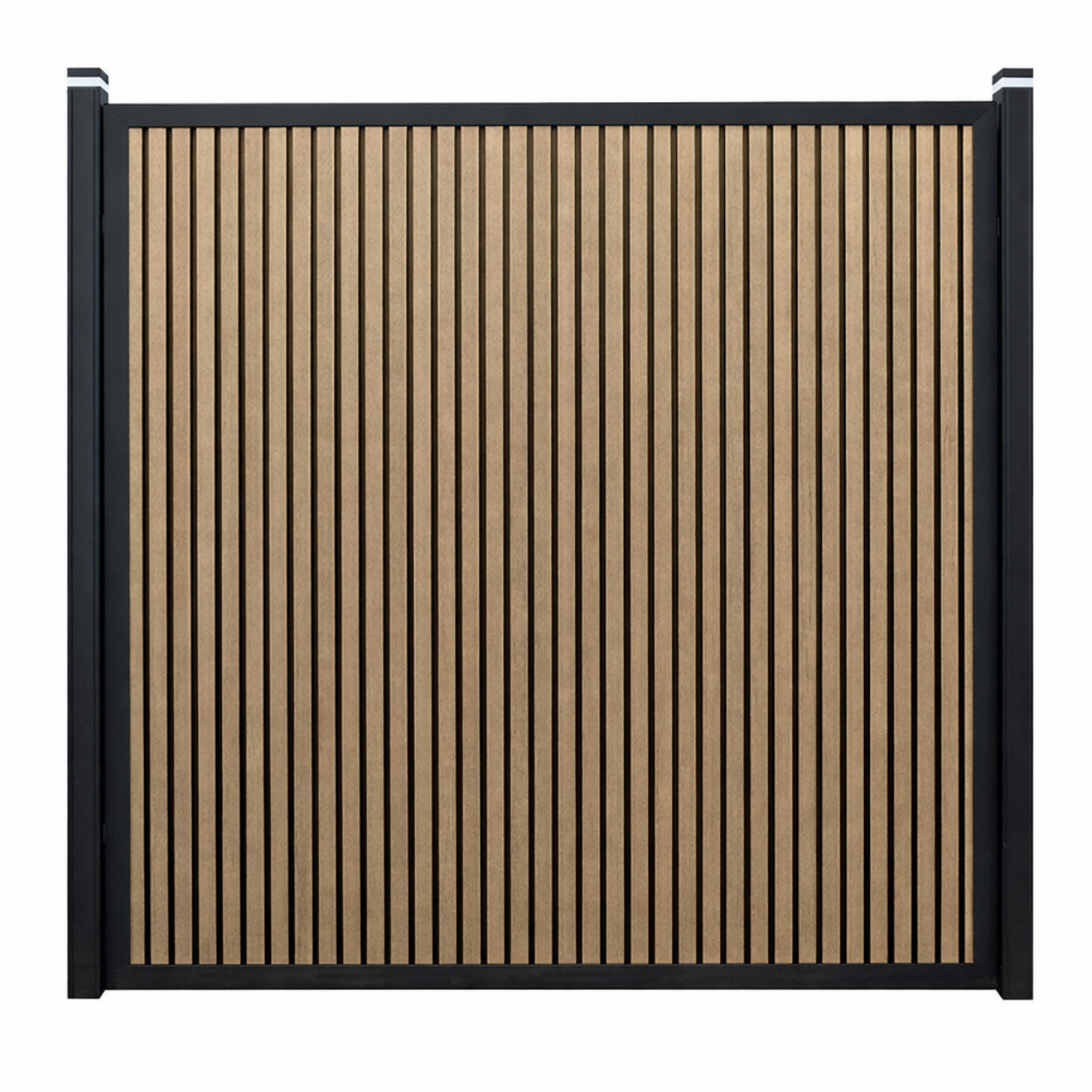 Elephant Schutting Dark Line Stripes Oak and Black Co-Ex 180x180cm
